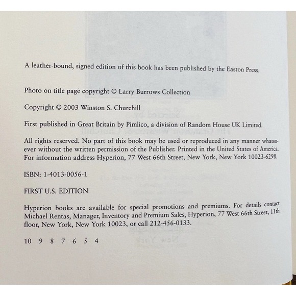 Winson Churchill 3 Book Lot-Troublesome‎ Young Men, Never Give In, The Last Lion - Picture 12 of 16